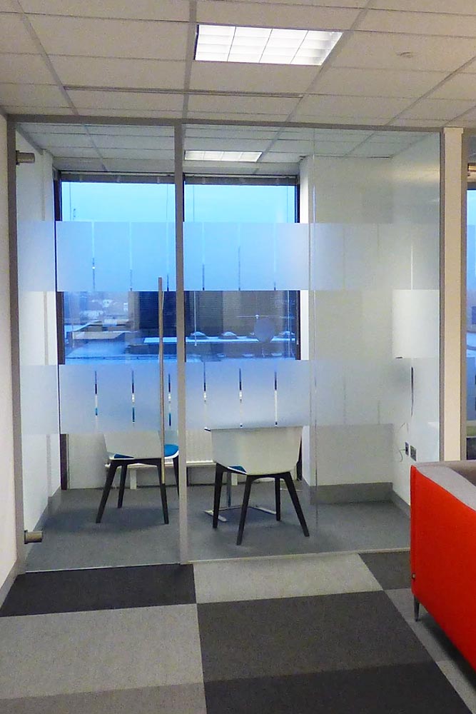 Kantar, Hanger Lane, W5. Glass Partitioning forming Meeting Rooms