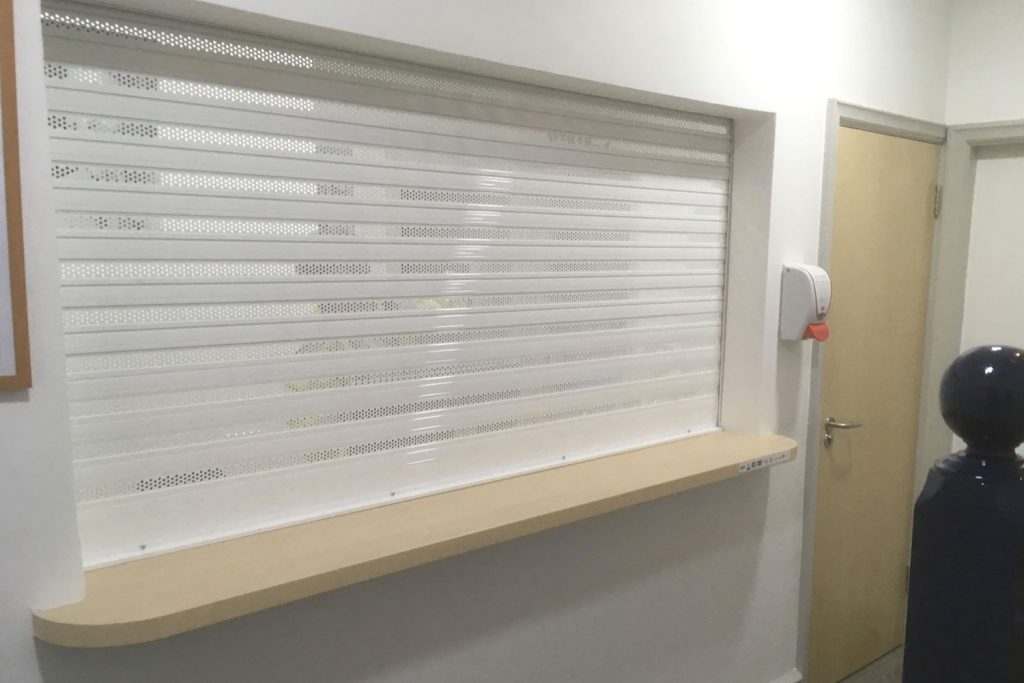Dental Reception Hatch Shutter